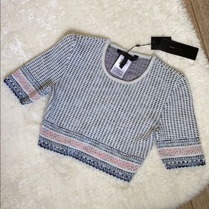 BCBG Maxazria Crop Top